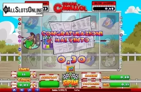 Win screen