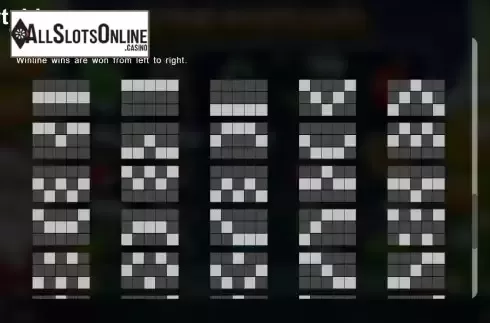 Pay Lines screen