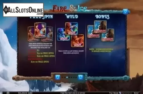 Screen4. Fire & Ice (Spinomenal) from Spinomenal