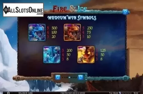 Screen5. Fire & Ice (Spinomenal) from Spinomenal