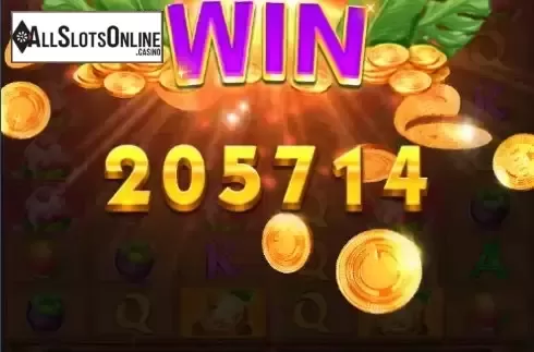 Big win screen