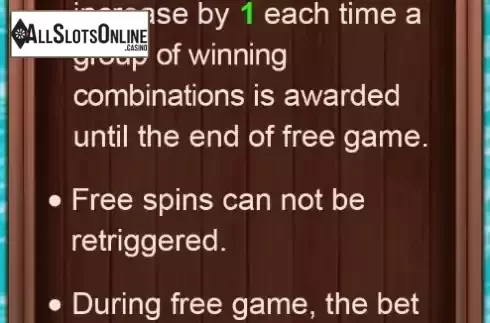 Free Game feature screen