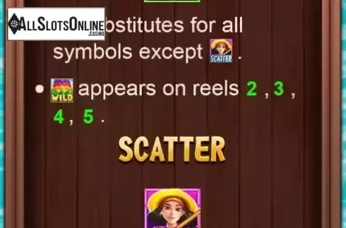 Special symbols screen