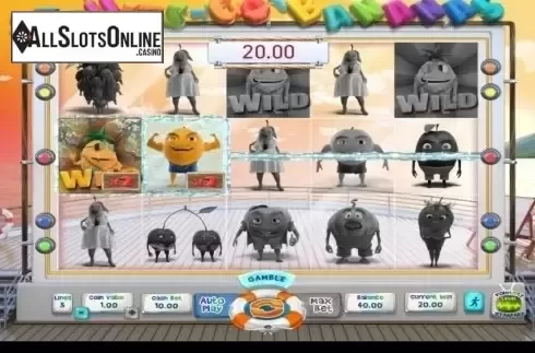 Win Screen . Fruits Go Bananas from Wazdan