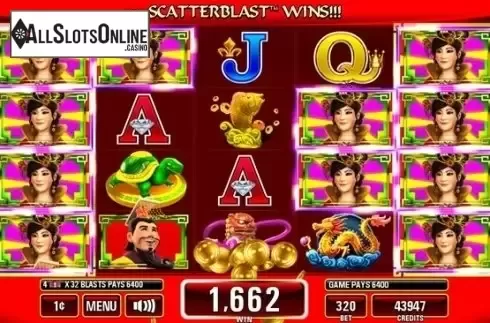 Win Screen 3. Fu Ru Huang Di from Incredible Technologies