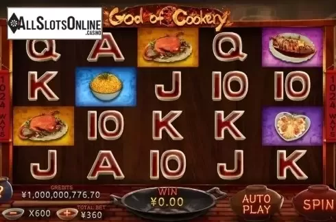 Reel Scren. God of Cookery (CQ9Gaming) from CQ9Gaming