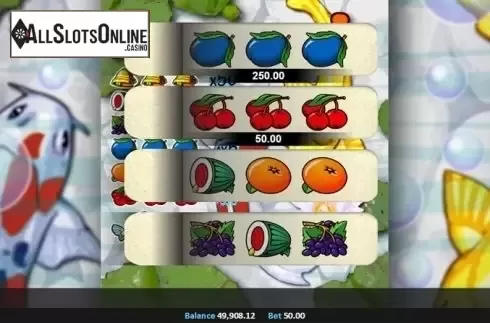 Screen 2. Golden Koi Pull Tab from Realistic
