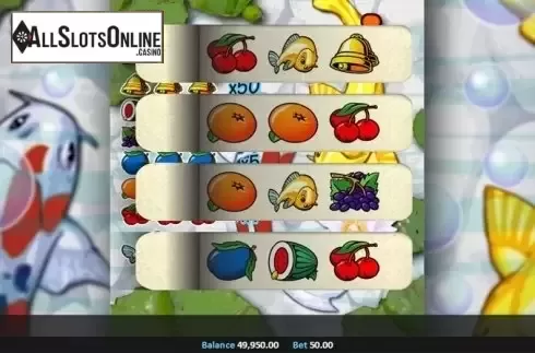 Screen 1. Golden Koi Pull Tab from Realistic