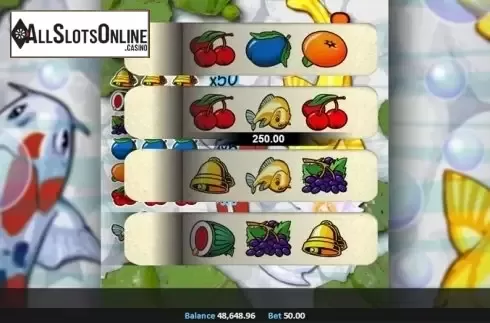 Screen 5. Golden Koi Pull Tab from Realistic