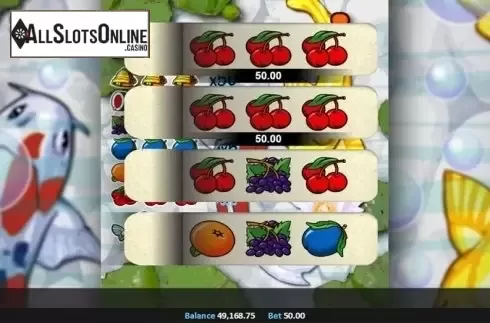 Screen 4. Golden Koi Pull Tab from Realistic