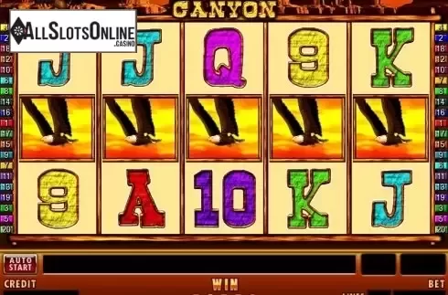 Win screen. Grand Canyon from Merkur