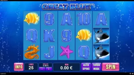 Great Blue slot screenshot 1