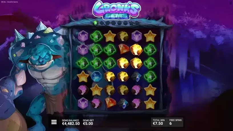 Gronk’s Gems slot screenshot 6