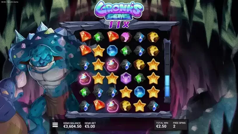 Gronk’s Gems slot screenshot 9