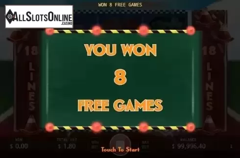 Free Games screen
