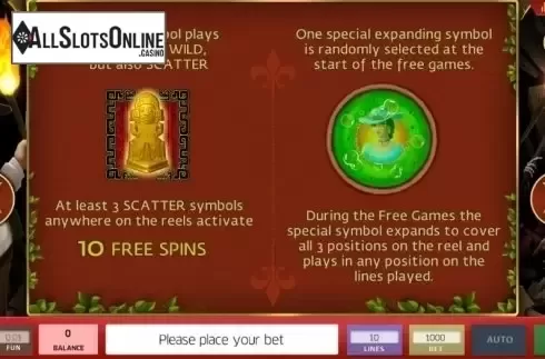 Features. Hearts of Three from InBet Games