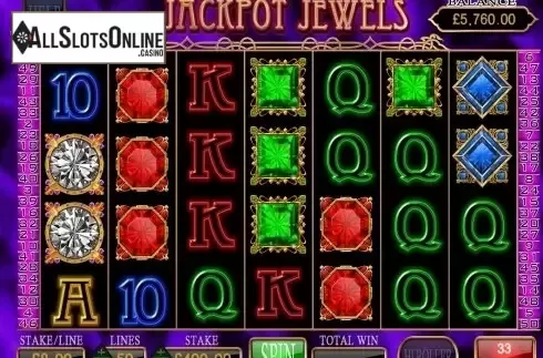 Screen 1. Jackpot Jewels from Barcrest