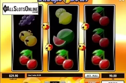 Win screen. Jingle Bells (Tom Horn Gaming) from Tom Horn Gaming