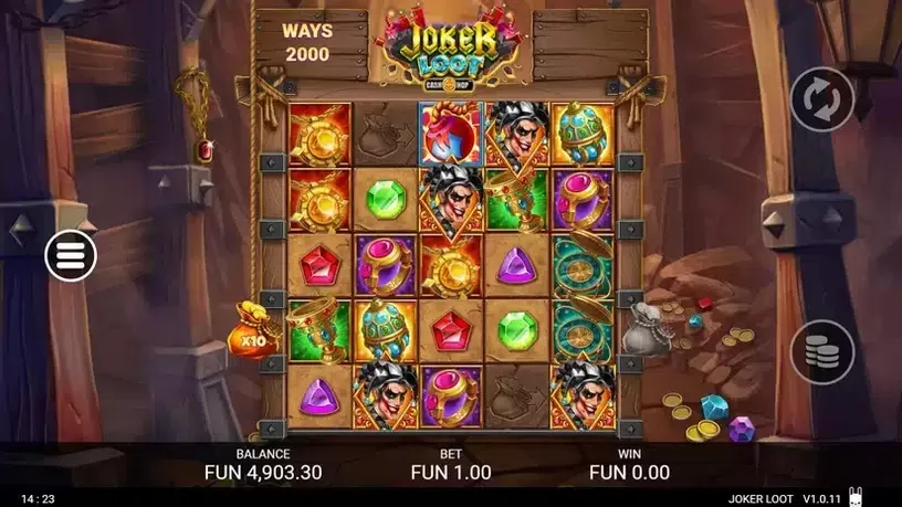 Joker Loot slot screenshot 3