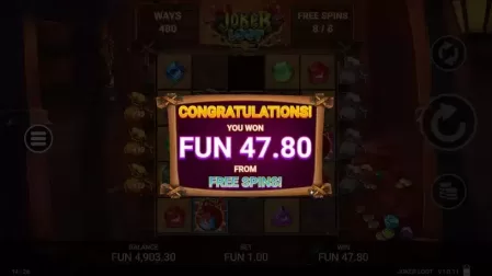 Joker Loot slot screenshot 7
