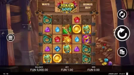 Joker Loot slot screenshot 1