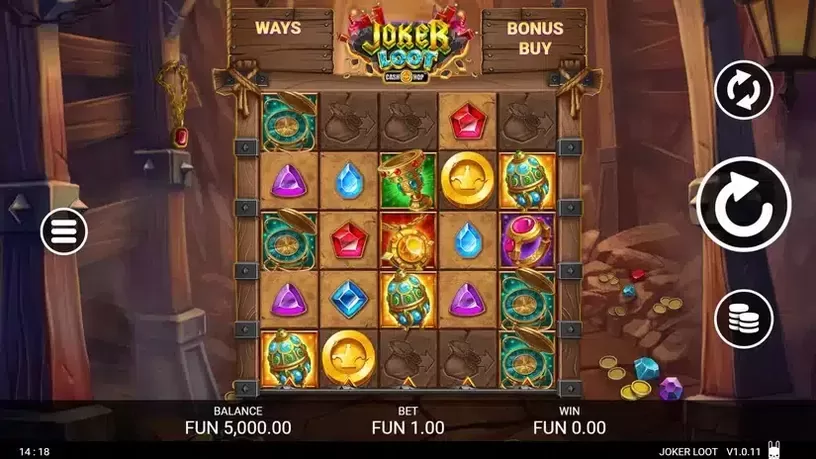Joker Loot slot screenshot 1