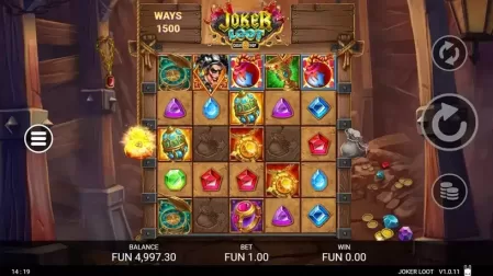 Joker Loot slot screenshot 2