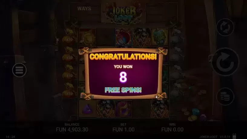 Joker Loot slot screenshot 5