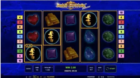 Just Jewels Deluxe slot screenshot 2