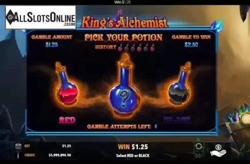 Gamble / Risk Game screen