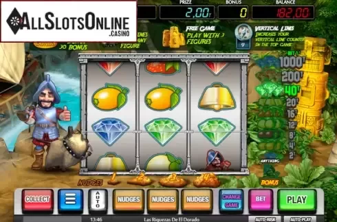Win Screen. Las Riquezas De El Dorado from MGA