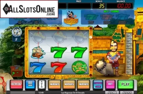 Win Screen. Las Riquezas De El Dorado from MGA