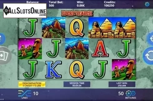 Reel Screen. Lucky Search from DLV