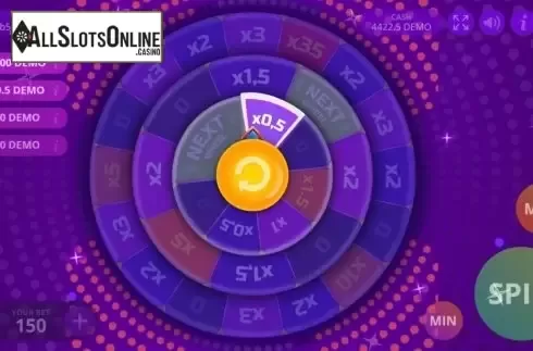 Game Screen 3. Magic Wheel from Evoplay Entertainment