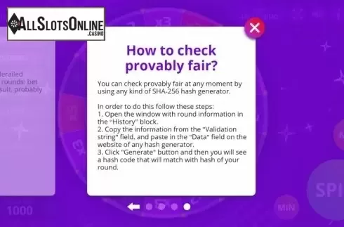 Info 4. Magic Wheel from Evoplay Entertainment