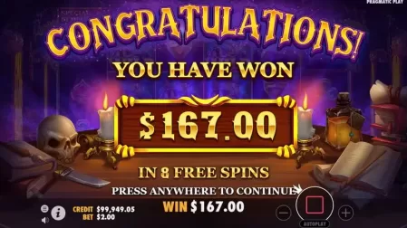 Magician's Secrets slot screenshot 8