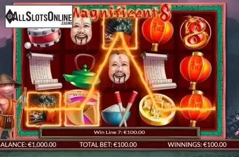 Win. Magnificent 8 from Betdigital