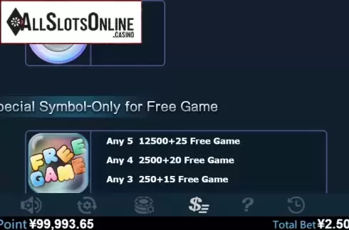 Paytable 4. Marvel Tsum Tsum from Virtual Tech