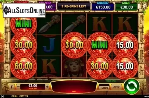 Super Jackpot Mania. Mayan Cache from Ruby Play