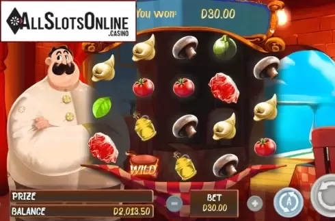Win Screen 2. Mega Chef from Triple Cherry