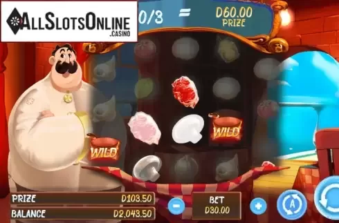 Win Screen 1. Mega Chef from Triple Cherry