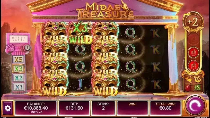 Midas Treasure slot screenshot 5