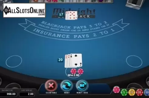 win1. Midnight Blackjack from Air Dice