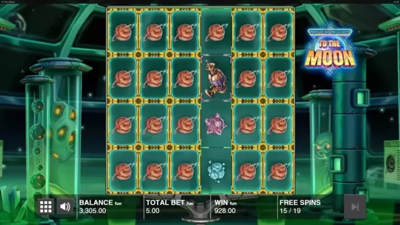 Mystery Mission to the Moon slot screenshot 9