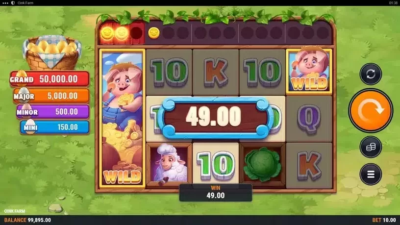 Oink Farm slot screenshot 6