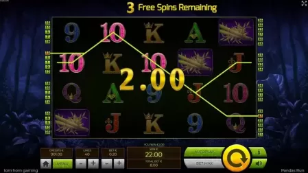 Pandas Run slot screenshot 4