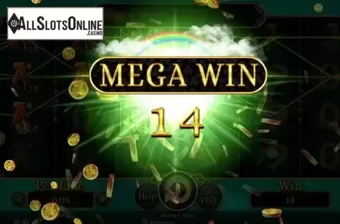 Mega Win screen