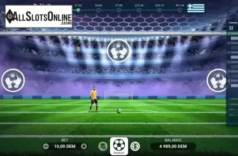 Choose site Screen