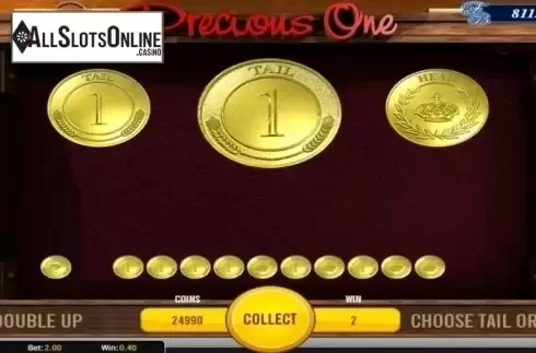 Bonus Game screen. Precious One from AlteaGaming