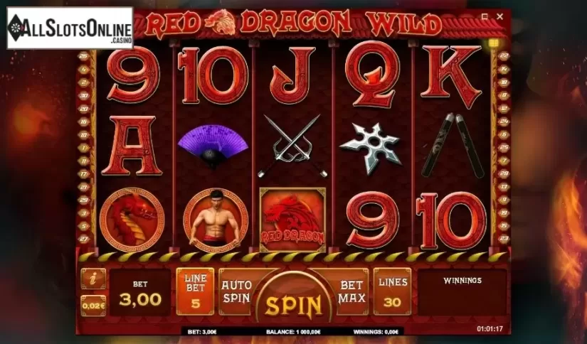 Reels. Red Dragon Wild from iSoftBet